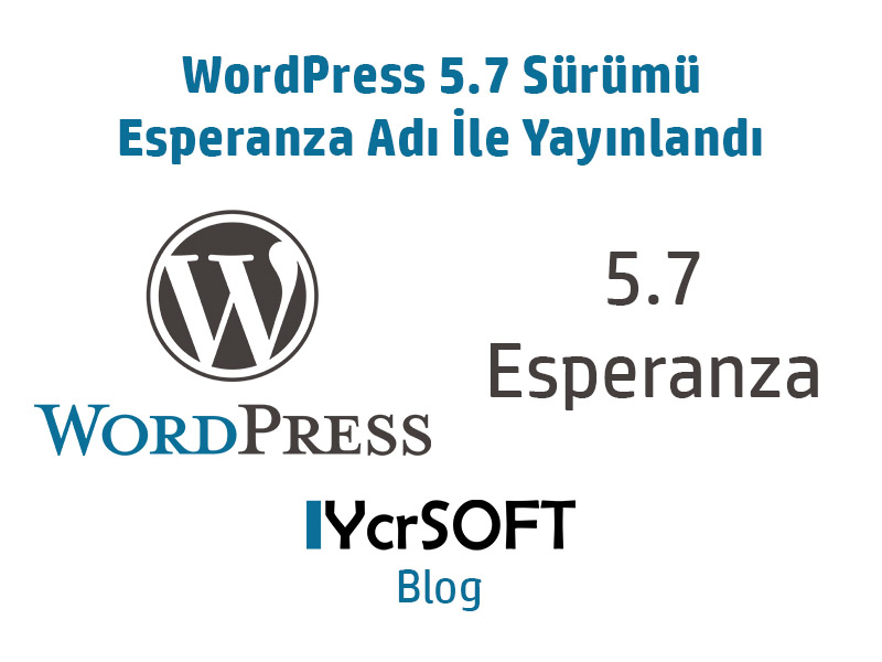 WordPress 5.7 Sürümü Esperanza Adı İle Yayınlandı