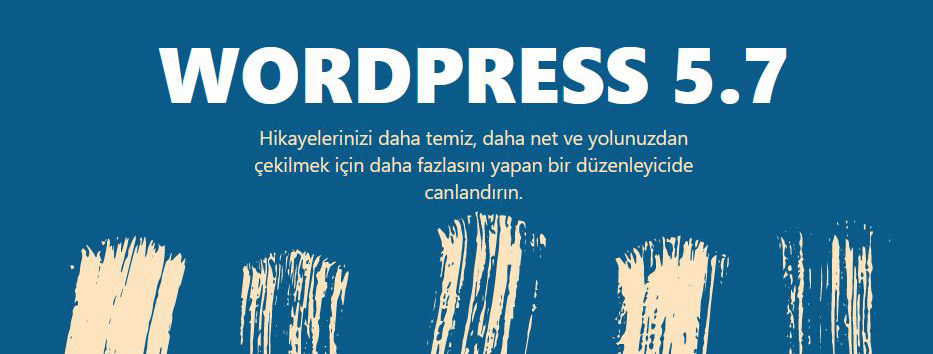 WordPress 5.7 sürüm güncellemesi