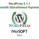 WordPress 5.7.1 güvenlik güncellemesi yayınlandı